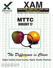 Front cover of Biology teacher certification exam by Sharon A. Wynne