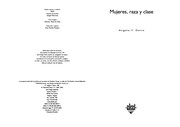 Front cover of Mujeres, Raza Y Clase (Cuestiones De Antagonismo) by Angela Y. Davis