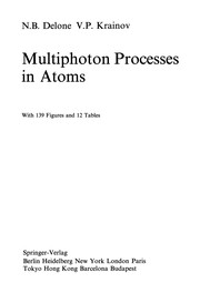 Cover of Multiphoton Processes in Atoms by Nikolai B. Delone