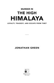 Cover of Murder in the High Himalaya by Jonathan Green