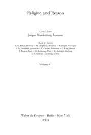 Cover of Religion and Reason, Bd. 41: Muslims and others: relations in context by Jacques Waardenburg