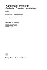 Front cover of Nanophase Materials by George C. Hadjipanayis
