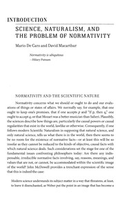 Front cover of Naturalism and normativity by Mario De Caro