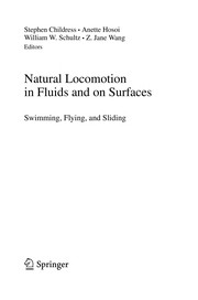 Front cover of Natural Locomotion in Fluids and on Surfaces by Stephen Childress
