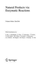 Front cover of Natural Products via Enzymatic Reactions by Jörn Piel