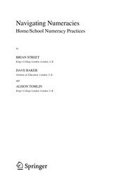 Front cover of Navigating numeracies by Brian Street