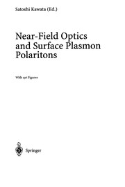 Front cover of Near-field optics and surface plasmon polaritons by Satoshi Kawata