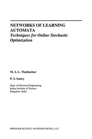 Front cover of Networks of Learning Automata by P. S. Sastry