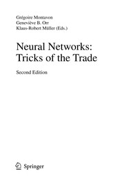 Front cover of Neural Networks: Tricks of the Trade by Grégoire Montavon