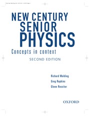 Front cover of New century senior physics by Richard Walding