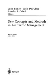 Front cover of New Concepts and Methods in Air Traffic Management by Lucio Bianco