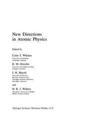 Front cover of New Directions in Atomic Physics by Colm T. Whelan
