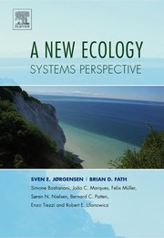 Front cover of A new ecology by Sven Erik Jørgensen