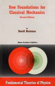 Front cover of New Foundations for Classical Mechanics by David Hestenes