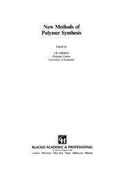 Cover of New Methods of Polymer Synthesis by J. R. Ebdon
