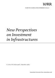 Front cover of New perspectives on investment in infrastructures by G. Arts