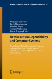Cover of New Results in Dependability and Computer Systems by Wojciech Zamojski