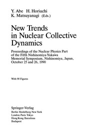 Front cover of New Trends in Nuclear Collective Dynamics by Yasuhisa Abe