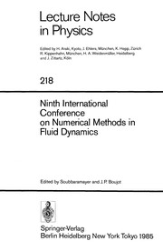 Front cover of Ninth International Conference on Numerical Methods in Fluid Dynamics by Soubbaramayer