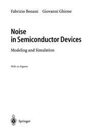 Front cover of Noise in Semiconductor Devices by Fabrizio Bonani