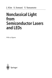 Front cover of Nonclassical Light from Semiconductor Lasers and LEDs by Jungsang Kim