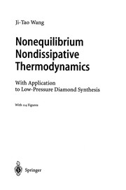 Front cover of Nonequilibrium Nondissipative Thermodynamics by Ji-Tao Wang