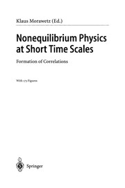 Front cover of Nonequilibrium Physics at Short Time Scales by Klaus Morawetz