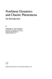 Front cover of Nonlinear Dynamics and Chaotic Phenomena by Bhimsen K. Shivamoggi