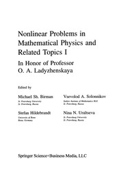 Cover of Nonlinear Problems in Mathematical Physics and Related Topics I by Michael Sh Birman