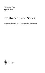 Cover of Nonlinear time series by Jianqing Fan