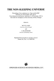 Front cover of The non-sleeping universe by M. T. V. T. Lago