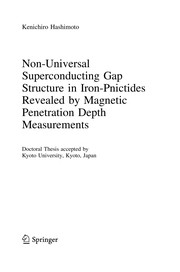 Front cover of Non-Universal Superconducting Gap Structure in Iron-Pnictides Revealed by Magnetic Penetration Depth Measurements by Kenʼichirō Hashimoto