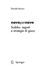 Cover of Novepernove by Danièle Munari