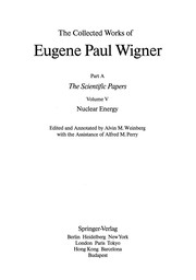 Front cover of Nuclear Energy by Alvin M. Weinberg