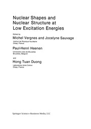 Front cover of Nuclear shapes and nuclear structure at low excitation energies by NATO Advanced Research Workshop on Nuclear Shapes and Nuclear Structure at Low Excitation Energies (1991 Cargèse, France)