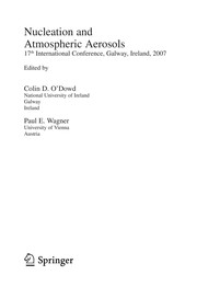 Front cover of Nucleation and atmospheric aerosols by International Conference on Nucleation and Atmospheric Aerosols (17th 2007 Galway, Ireland)