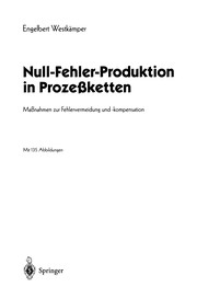 Front cover of Null-Fehler-Produktion in Prozeßketten by Engelbert Westkämper