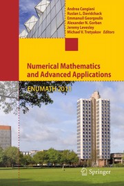 Front cover of Numerical Mathematics and Advanced Applications 2011 by Andrea Cangiani