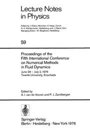 Front cover of Numerical methods in fluid dynamics by International Conference on Numerical Methods in Fluid Dynamics (5th 1976 Enschede)