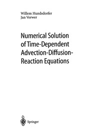 Front cover of Numerical Solution of Time-Dependent Advection-Diffusion-Reaction Equations by Willem Hundsdorfer