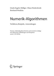 Cover of Numerik-Algorithmen by Gisela Engeln-Müllges