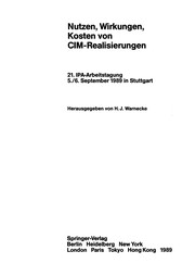 Front cover of Nutzen, Wirkungen, Kosten von CIM-Realisierungen by Hans J. Warnecke