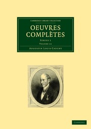 Cover of Oeuvres complétes by Augustin Louis Cauchy