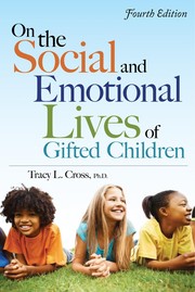 Cover of On the social and emotional lives of gifted children by Tracy L. Cross