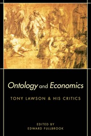 Front cover of Ontology and economics by Edward Fullbrook