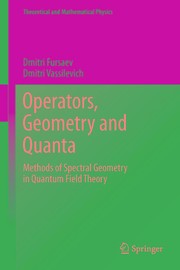 Cover of Operators, Geometry and Quanta by Dmitri Fursaev