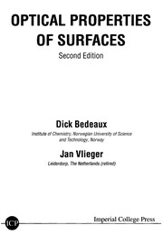 Cover of OPTICAL PROPERTIES OF SURFACES by DICK BEDEAUX