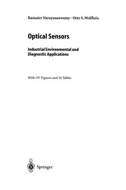 Front cover of Optical Sensors by Ramaier Narayanaswamy