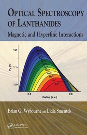 Front cover of Optical spectroscopy of lanthanides by Brian G. Wybourne