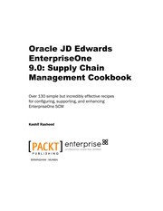 Cover of Oracle JD Edwards EnterpriseOne 9.0 by Kashif Rasheed